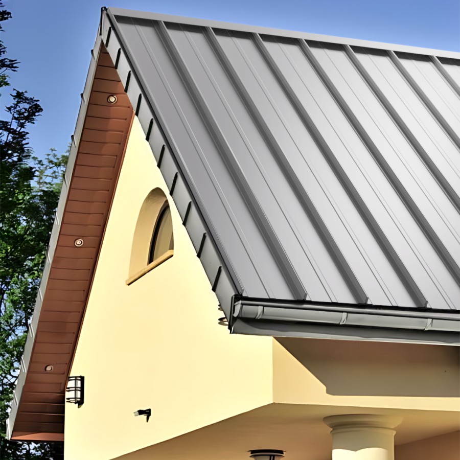 Топ фальц_Стандарт_Полиэстр_RAL7004
